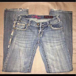 Cowgirl Rock n Roll Jeans size 29x34